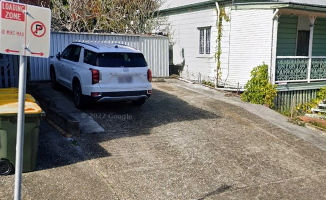 Driveway parking on Rosa Street in Spring Hill Queensland