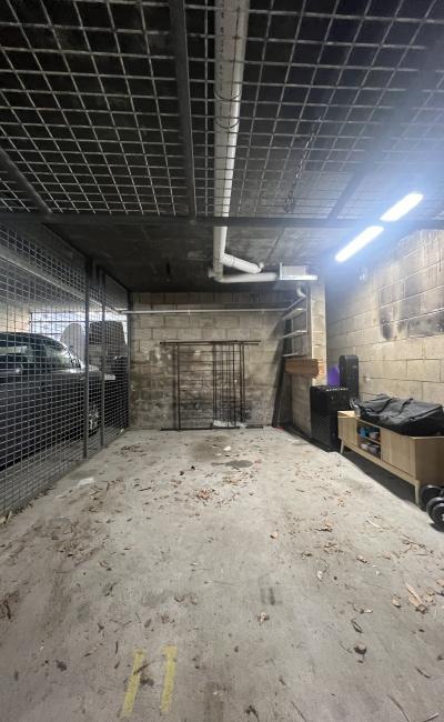Lock up garage parking on Rosebank Street in Glebe New South Wales