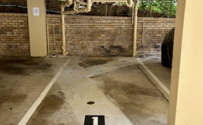 Undercover parking on Roslyn Gardens in Rushcutters Bay New South Wales