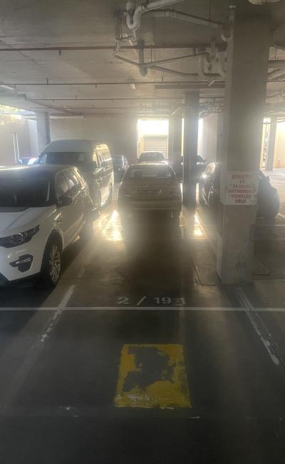 Indoor lot parking on Royal Parade in Parkville Victoria