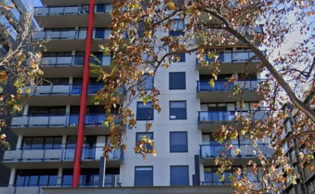 Indoor lot parking on Saint Kilda Road in Melbourne Victoria