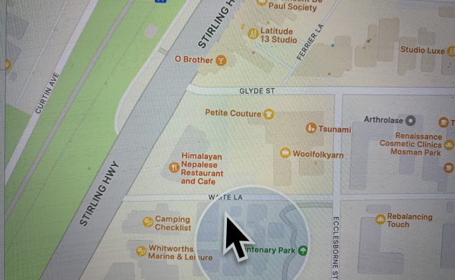 Convenient Parking Mosman Park Waite Lane Access