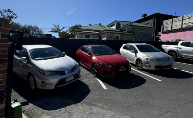 Outdoor lot parking on Sandgate Road in Albion Queensland