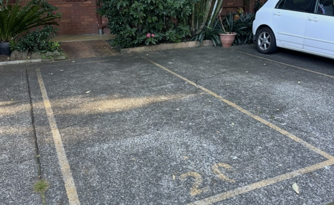 Outdoor lot parking on School Parade in Marrickville New South Wales