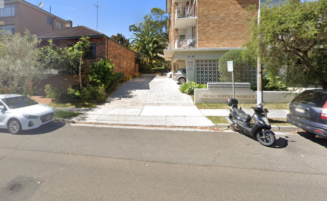 Undercover parking space in Bondi Beach, close to shops, beach and public transport.