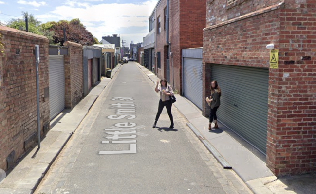You're booking LEFT SIDE - easy, secure garage near Smith & Gertrude St. Fits 2 cars.