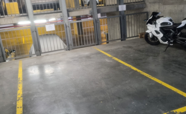 Undercover parking on Spencer Street in Melbourne