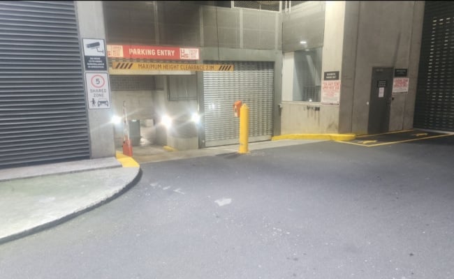 Indoor lot parking on Spencer Street in Melbourne Central Business District Victoria