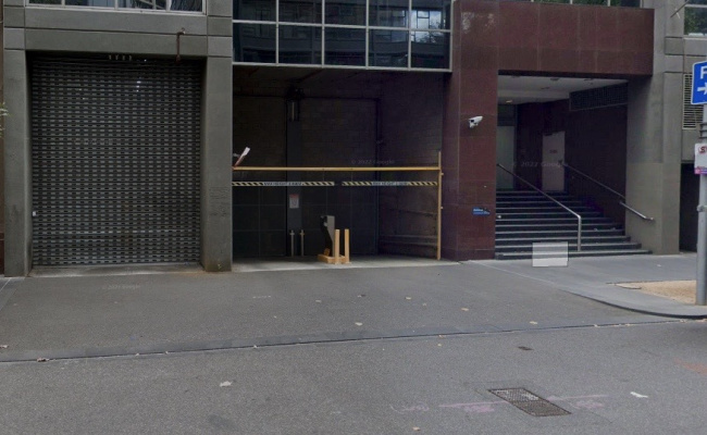 Indoor lot parking on Spencer Street in Melbourne Central Business District Victoria