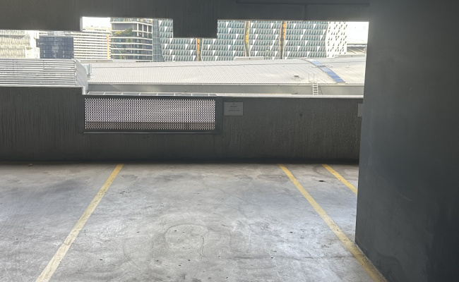 Indoor lot parking on Spencer Street in Melbourne Victoria