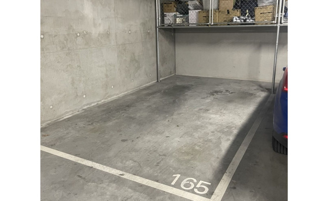 Indoor lot parking on Spencer Street in West Melbourne Victoria