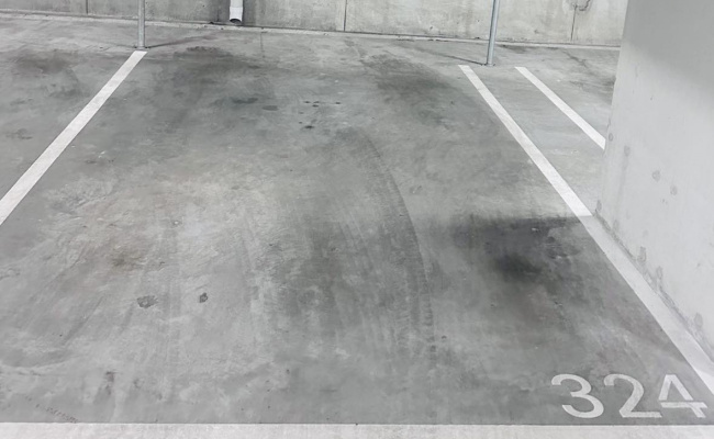 Indoor lot parking on Spencer Street in West Melbourne Victoria