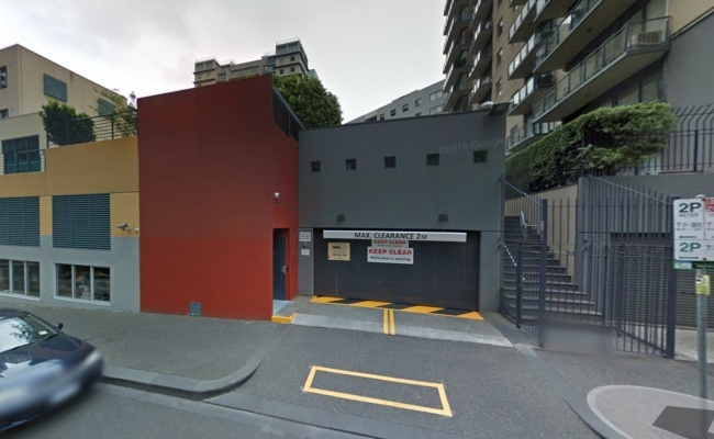 Indoor lot parking on Spring Street in Melbourne Central Business District Victoria