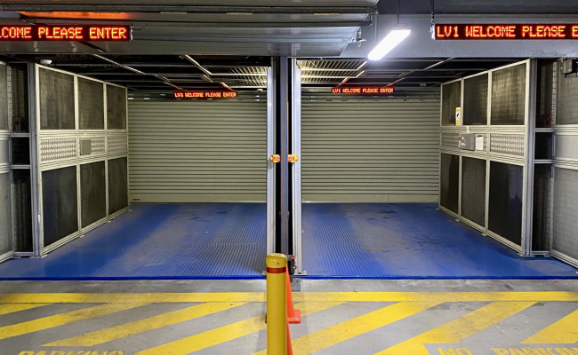 Secure and conveniently located parking space at St Kilda junction!