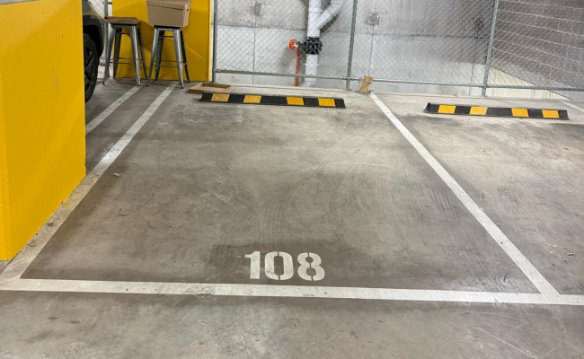 Indoor lot parking on Stanley Street in West Melbourne Victoria