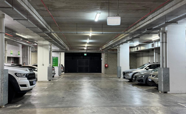 Indoor lot parking on Stirling Street in Perth Western Australia