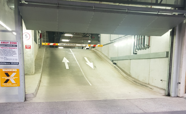 Indoor lot parking on Sturt Street in Southbank Victoria