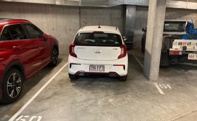 Great parking space and near entrance/exit