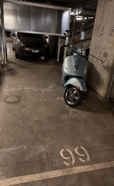 Indoor lot parking on Swan Street in Cremorne Victoria