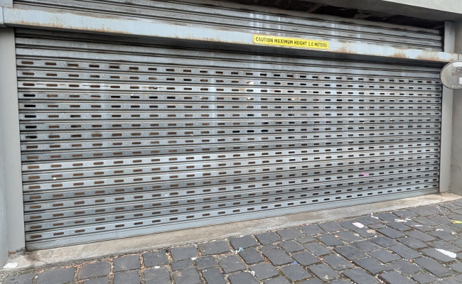 Underground edge of CBD, near Melbourne Uni