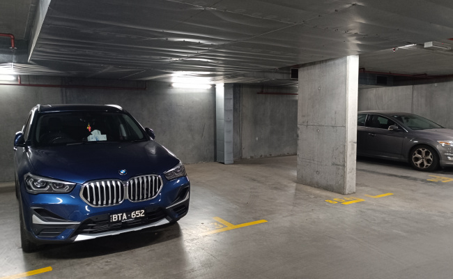 Indoor lot parking on Swanston Street in Carlton Victoria