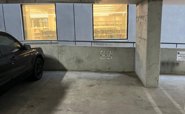 Indoor lot parking on Swanston Street in Carlton Victoria
