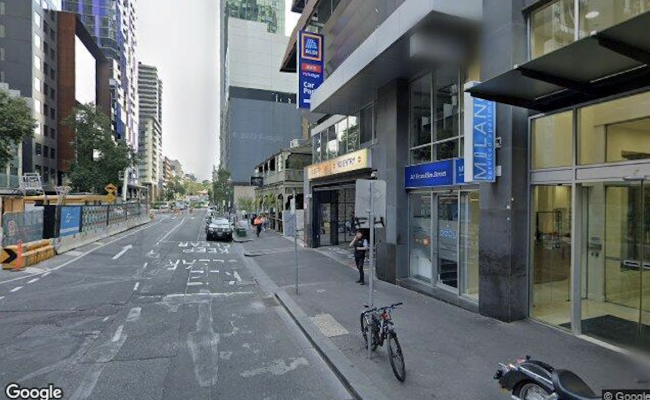 Indoor lot parking on Swanston Street in Melbourne Victoria