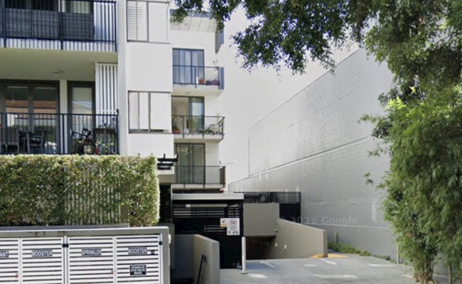 Parking space available in underground car park part of residential building.