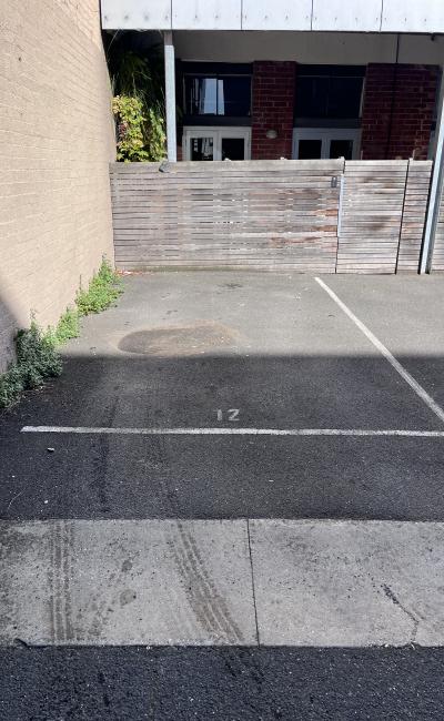 Secure parking lot space 10 min walk from the MCG