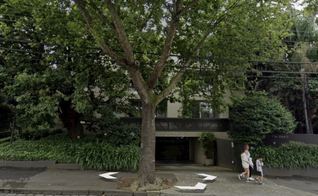 Indoor lot parking on Toorak Road in South Yarra Victoria