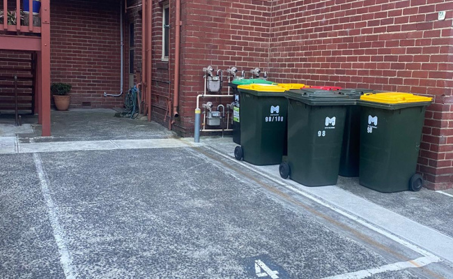Outdoor lot parking on Vale Street in East Melbourne Victoria