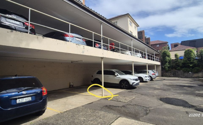 Undercover parking on Victoria Road in Bellevue Hill New South Wales