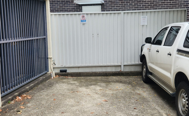 Outdoor lot parking on Victoria Road in Gladesville New South Wales