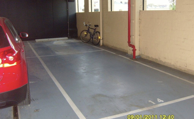 Rental secure Car Park in Fitzroy. 24 hour access.