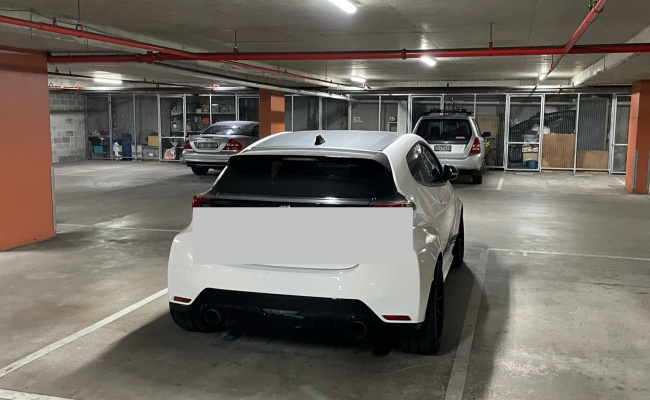 Indoor lot parking on Victoria Street in North Melbourne Victoria