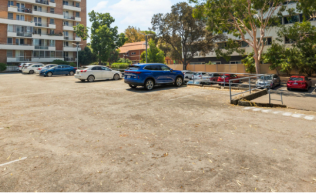 Outside parking on Vincent Street in West Perth Western Australia