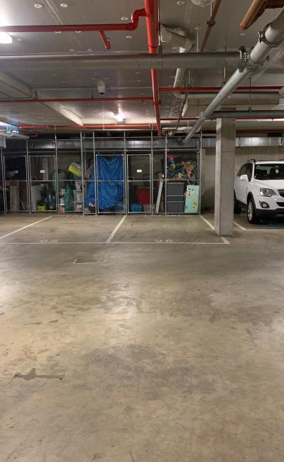 Secured parking space near Waitara Station