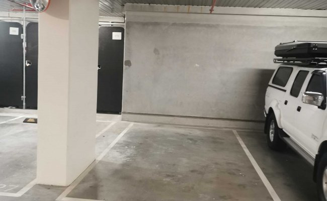 Indoor lot parking on Collins Street in Docklands Victoria