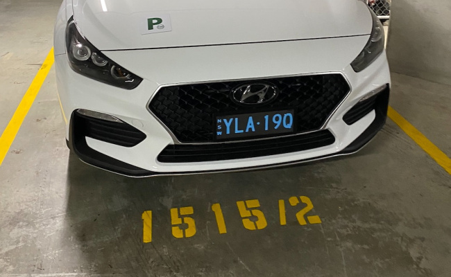 Indoor lot parking on Waterways Street in Wentworth Point New South Wales