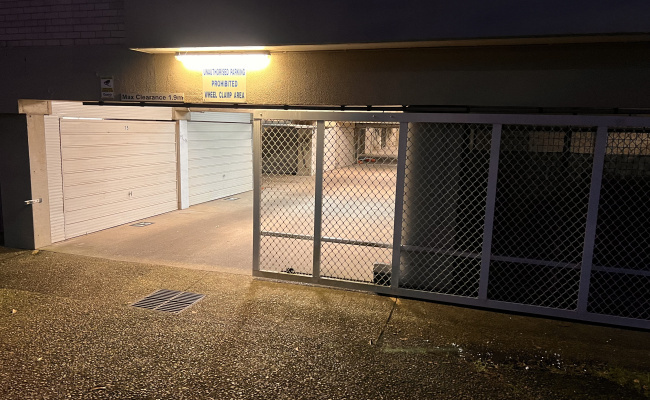 Lock up garage parking on Watson Street in Neutral Bay New South Wales