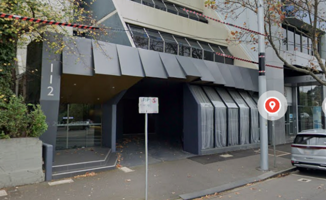 Secure parking, swipe card, commercial building