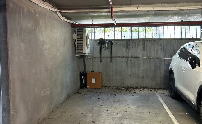 Indoor lot parking on Wellington Parade in East Melbourne Victoria