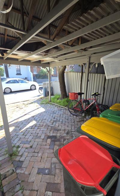 Newtown undercover parking spot with 24/7 CCTV. Safe, sheltered & steps from King Street shops.
