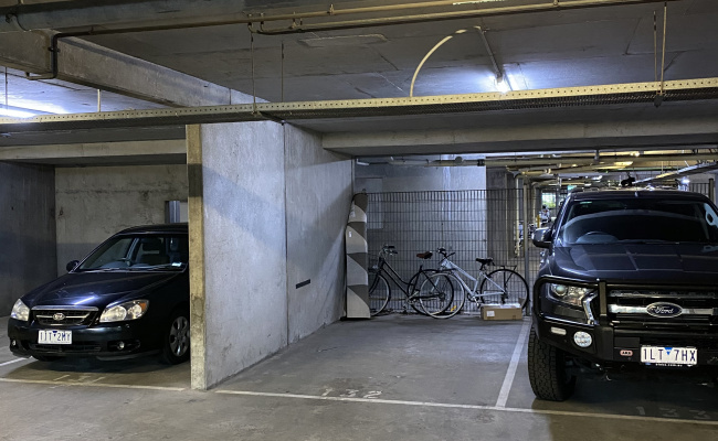 Indoor lot parking on Wells Street in Southbank Victoria