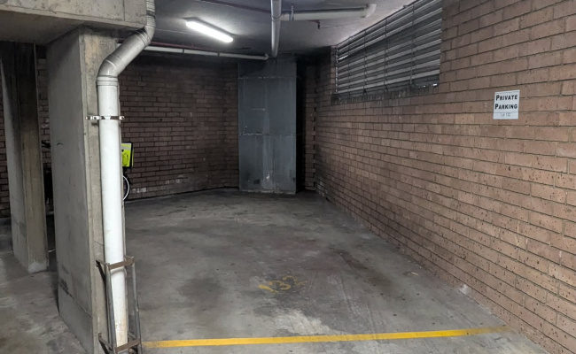 Ground Level Parking in Secure Apartment Complex