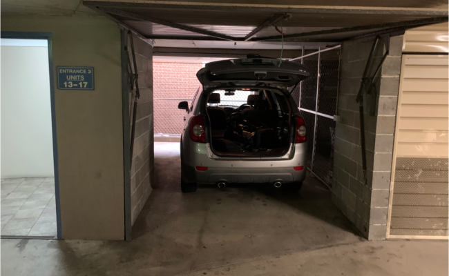 Indoor lot parking on Wentworth Avenue in Toongabbie New South Wales