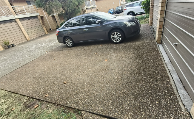 Driveway parking on Wentworth Avenue in Westmead New South Wales