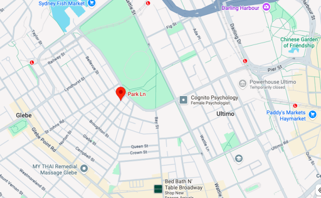 Very convenient spot, near the new fish market, Broadway shopping Center, UTS, TAFE