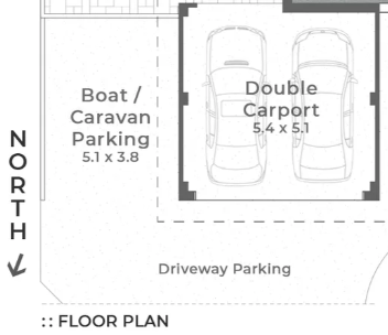 Boat / caravan / vehicle parking hardstand in Leeming a few metres from West Leeming Primary!