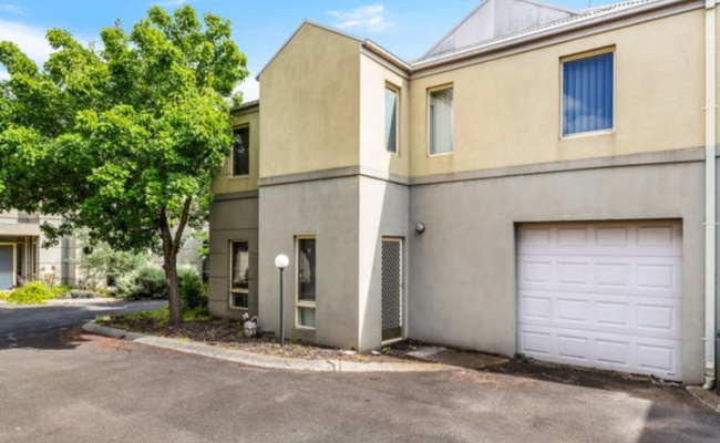 Lock up garage parking on Westgarth Street in Northcote Victoria